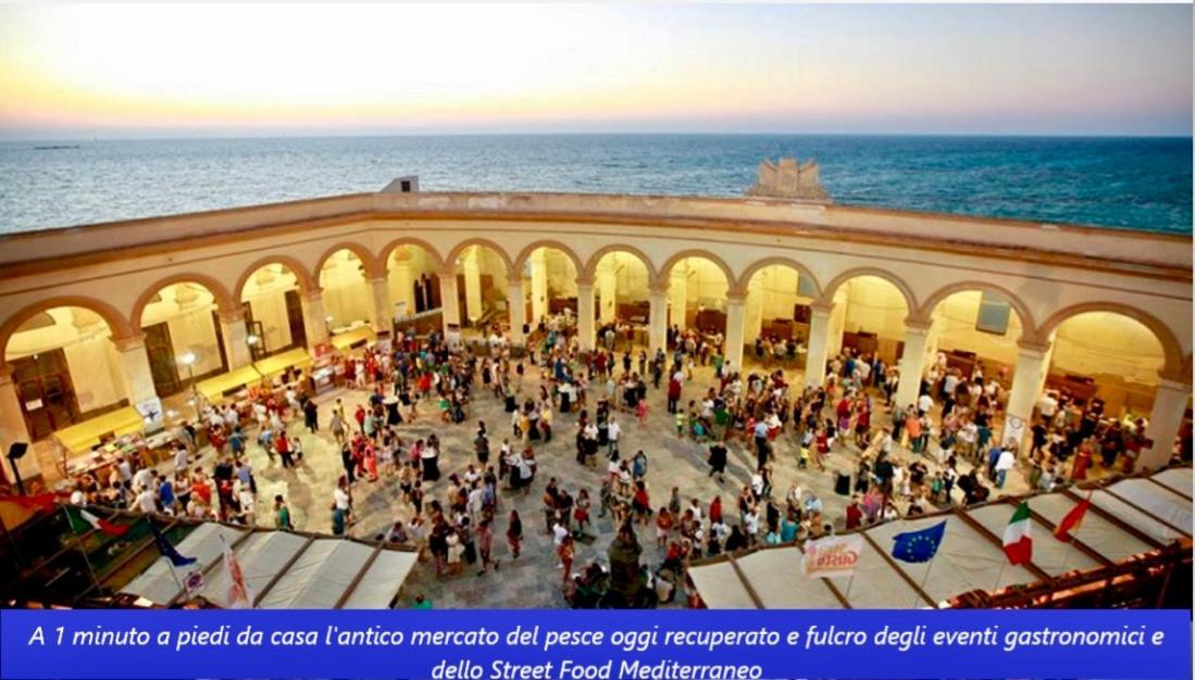 Be Mediterraneo, In Centro Sul Mare - In The Center Beach Front - 80 Mq 트라파니 외부 사진