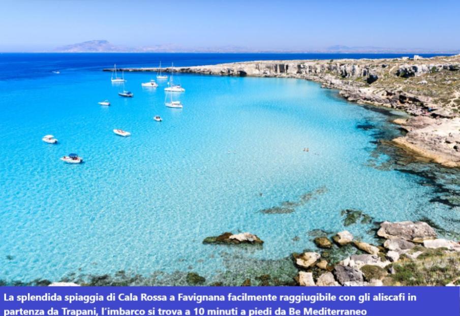 Be Mediterraneo, In Centro Sul Mare - In The Center Beach Front - 80 Mq 트라파니 외부 사진