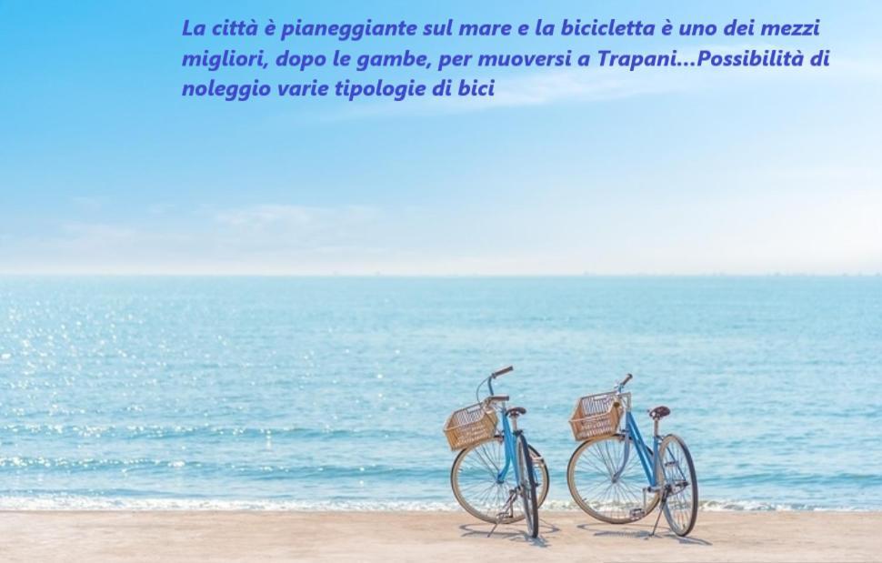 Be Mediterraneo, In Centro Sul Mare - In The Center Beach Front - 80 Mq 트라파니 외부 사진