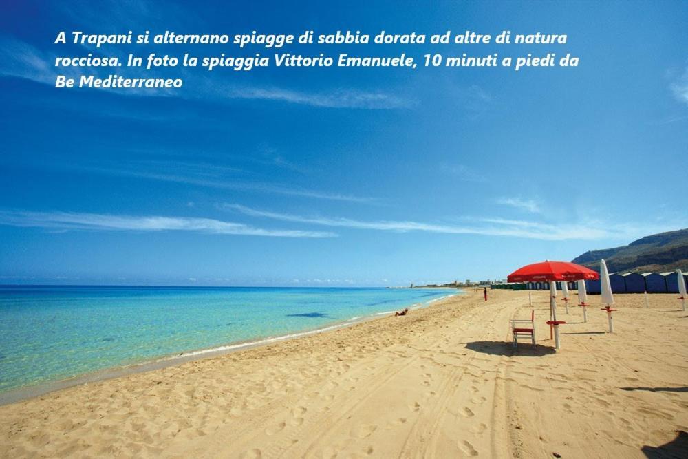 Be Mediterraneo, In Centro Sul Mare - In The Center Beach Front - 80 Mq 트라파니 외부 사진