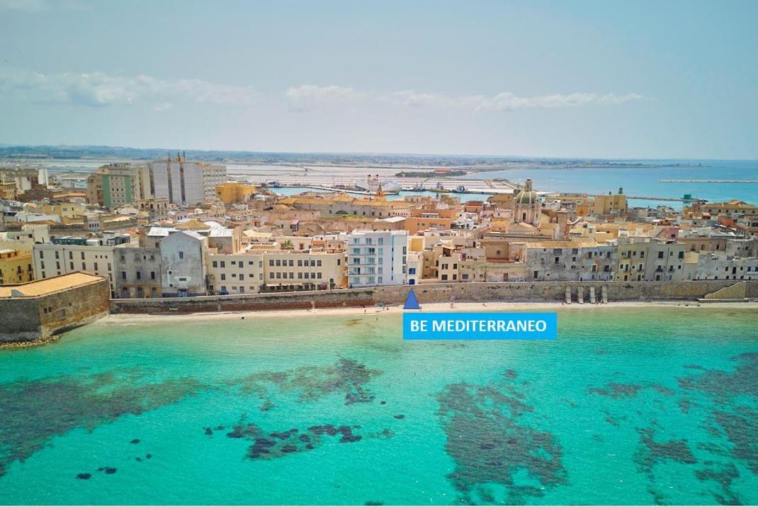 Be Mediterraneo, In Centro Sul Mare - In The Center Beach Front - 80 Mq 트라파니 외부 사진